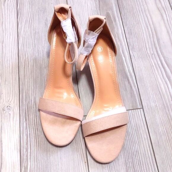 (25-1523) 🔥3/$20🔥  Mysoft Women's Open Toe Ankle Strap Low Wedge Sandals… - Picture 5 of 11